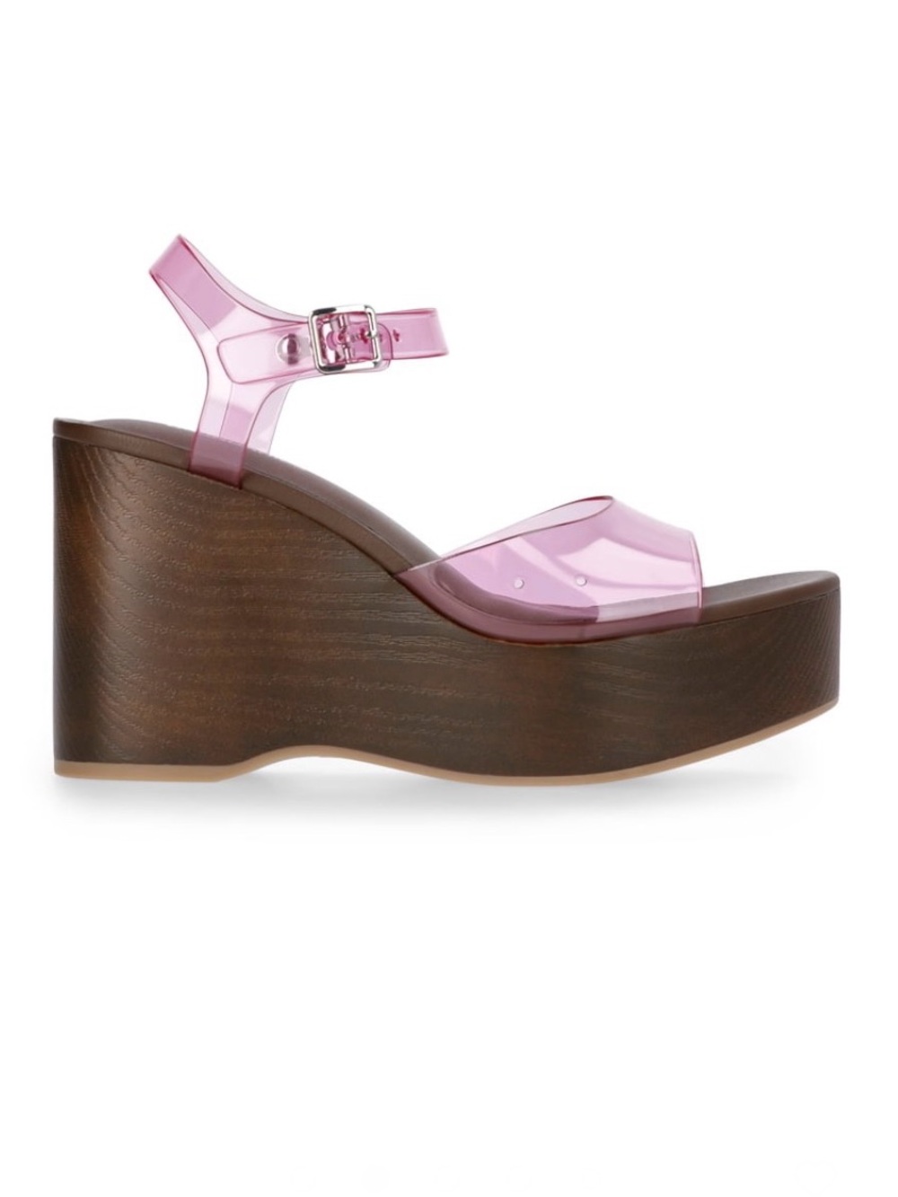 Women’s Lucite Platform Sandals Shoes Size 9 - Picture 8 of 12